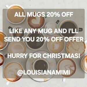 MUG SALE - 20% OFF